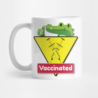 Vaccinated Alligator Mug